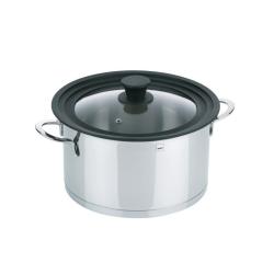 Kela Univerzální poklice CONCETTA, 26 cm, sklo/silikon