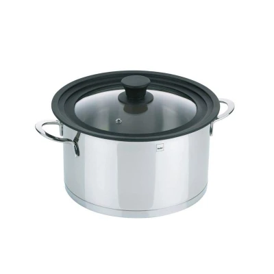Kela Univerzální poklice CONCETTA, 26 cm, sklo/silikon