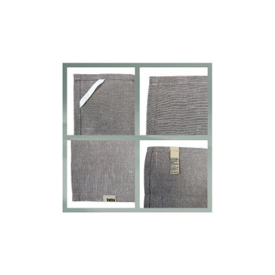 Kela Utěrka Puro 55% bavlna/45% len šedá 70,0x50,0cm