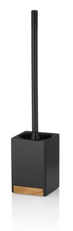 Kela WC sada Cube polyresin černá