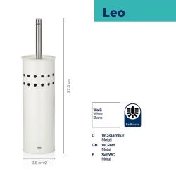 Kela WC sada Leo bílá