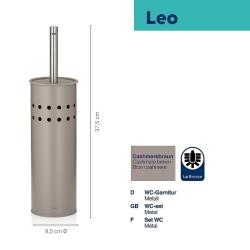 Kela WC sada Leo kašmírově hnědá