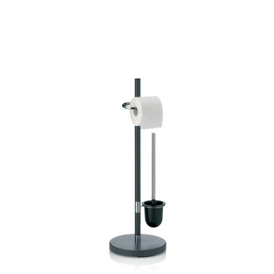 Kela WC set SINERIO kov antracit pr. 25cm x v. 76,5cm
