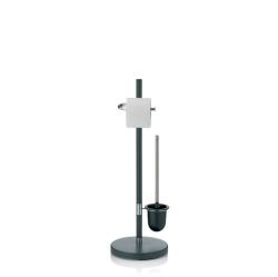 Kela WC set SINERIO kov antracit pr. 25cm x v. 76,5cm