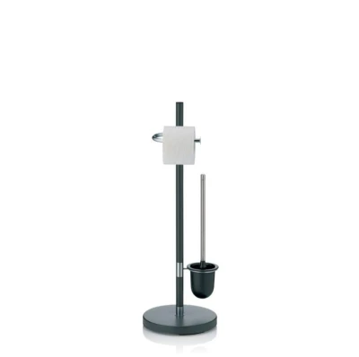Kela WC set SINERIO kov antracit pr. 25cm x v. 76,5cm
