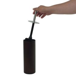 Kela WC štětka DARK plast/nerez černá