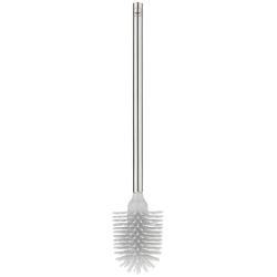Kela WC štětka La Brosse nerezová rukojeť TPR světle šedá