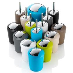 Kela WC štětka MARTA plast šedá