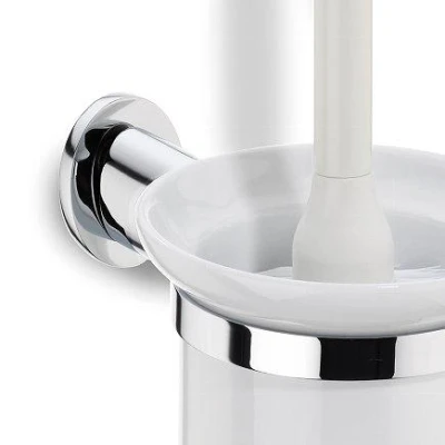 Kela WC štětka s držákem MAKIRA chromovaná mosaz 43 cm