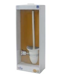 Kela WC štětka s držákem MAKIRA chromovaná mosaz 43 cm