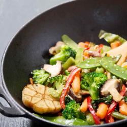 Kela KL-77943 Wok litinový 36 cm s příslušenstvím sada 5 ks