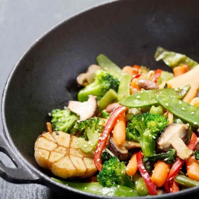 Kela KL-77943 Wok litinový 36 cm s příslušenstvím sada 5 ks