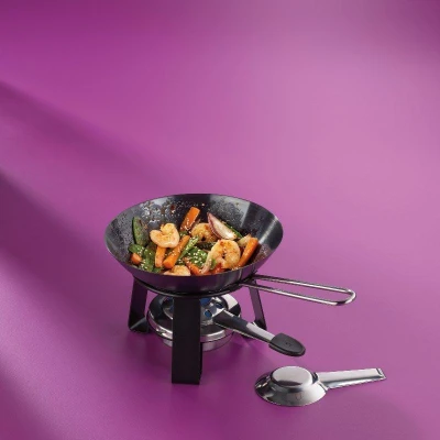 Kela Mini wok Joy ocel černý 15,0cm 18,0cm 0,35