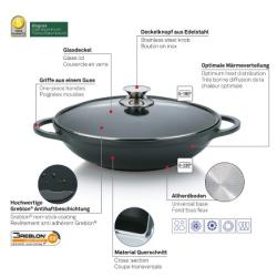 Kela KL-15157 Wok s poklicí 32 cm KERROS