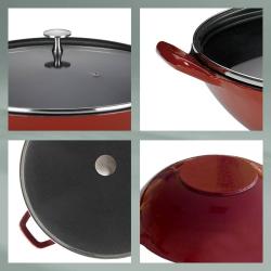 Kela Wok s poklicí litinový CALIDO 36 cm