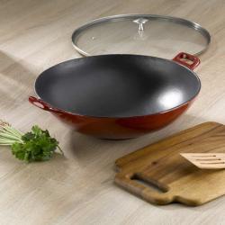 Kela Wok s poklicí litinový CALIDO 36 cm