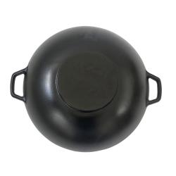 Kela Wok s poklicí litinový CALIDO 36 cm černá
