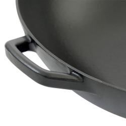 Kela Wok s poklicí litinový CALIDO 36 cm černá