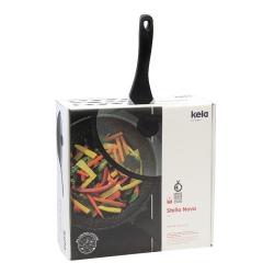 Kela Wok Stella Nova litý hliník černý 10,0cm 30,0cm 5,0l