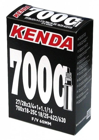 Kenda 700x18-25C (18/25-622/630) FV DL.V.60mm duše Kenda 700x18-25C (18/25-622/630) FV DL.V.60mm duše