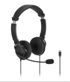 KENSINGTON Classic EQ USB-C Headset s mikrofonem a ovládáním hlasitosti KENSINGTON Classic EQ USB-C Headset s mikrofonem a ovládáním hlasitosti