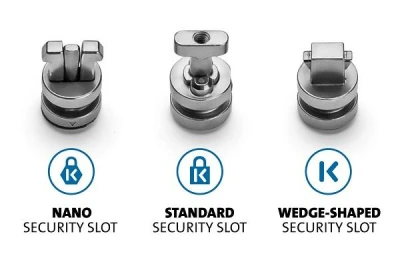 Kensington ClickSafe 3 v 1 kotevní sada pro T-Bar, Wedge, Nano Slots Kensington ClickSafe 3 v 1 kotevní sada pro T-Bar, Wedge, Nano Slots