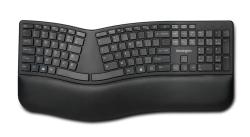 Kensington Pro Fit Ergo Wireless Keyboard bezdrátová klávesnice USB / Bluetooth UK černá Kensington Pro Fit Ergo Wireless Keyboard bezdrátová klávesnice USB / Bluetooth UK černá
