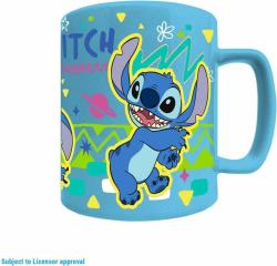 Keramický hrnek 440 ml s plyšovým návlekem postavičky Lilo Stitch