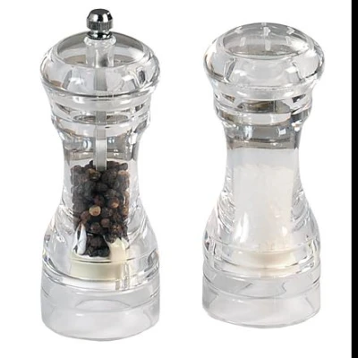 KESPER 13500 Mlýnek na pepř a solnička - akrylové, 14 cm KESPER 13500 Mlýnek na pepř a solnička - akrylové, 14 cm