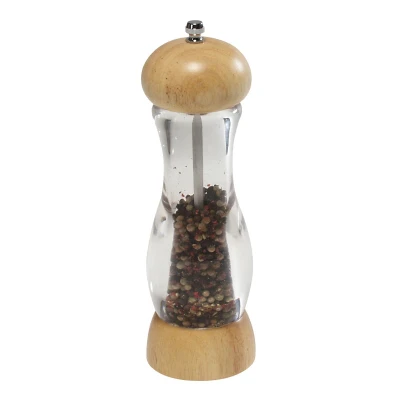 KESPER 13561 Mlýnek na pepř - kaučukové dřevo, akryl, 22 cm