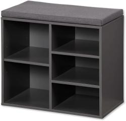 KESPER 15913 Botník s podsedákem 51,5 x 48 x 29,5 cm, šedá KESPER 15913 Botník s podsedákem 51,5 x 48 x 29,5 cm, šedá