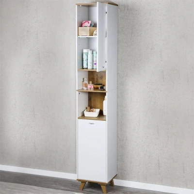 KESPER 15991 Koupelnová skříňka 32 x 180 x 28 cm, bílá