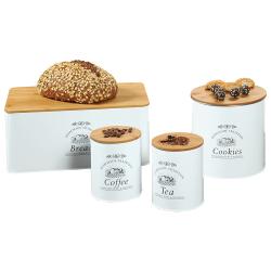 KESPER 1804563 Chlebník s prkénkem, 32,5 x 15 x 21 cm