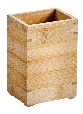 KESPER 19401 Držák na zubní kartáčky 6,5 x 12 x 8,5 cm, bambus