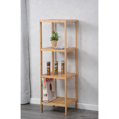 KESPER 19434 Regál - bambusový 115 x 35 x 35 cm
