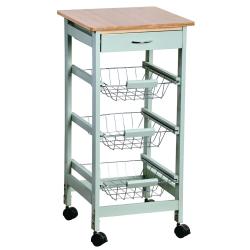 KESPER 25813 Kuchyňský vozík s pracovní deskou, 77 x 36 x 36 cm KESPER 25813 Kuchyňský vozík s pracovní deskou, 77 x 36 x 36 cm