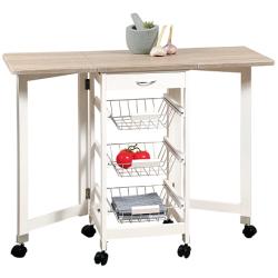 KESPER 25817 Kuchyňský vozík s pracovní deskou, 75,5 x 37 x 37 cm KESPER 25817 Kuchyňský vozík s pracovní deskou, 75,5 x 37 x 37 cm