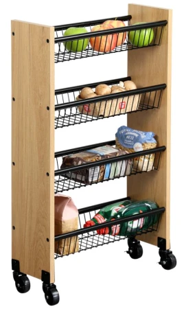 KESPER 27843 Kuchyňský vozík úzký 45 x 17 x 77 cm