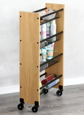 KESPER 27843 Kuchyňský vozík úzký 45 x 17 x 77 cm
