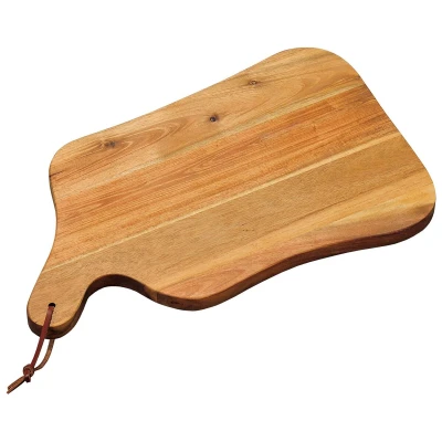 KESPER 28611 Prkénko na krájení a servírování, 37,5 x 23 x 1,5 cm, akáciové dřevo