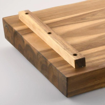 KESPER 28750 Prkénko na krájení 48 x 7 x 36,5 cm, akáciové dřevo