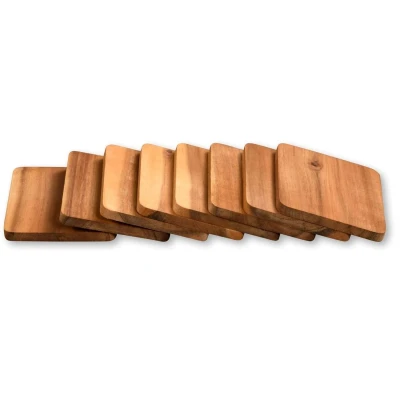 KESPER Prkénka na raclette 8 ks akáciové dřevo 10 x 8 x 0,7 cm