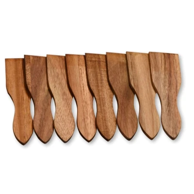 KESPER Špachtle na raclette 8 ks akáciové dřevo 13 x 3,5 cm
