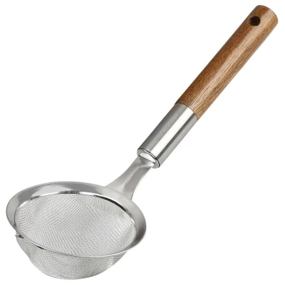 KESPER Jemné kuchyňské sítko akácie/ocel 25 cm