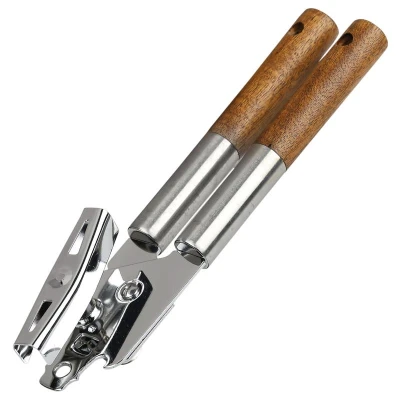 KESPER Otvírák na konzervy akácie/ocel 21 cm