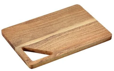 KESPER Prkénko na krájení a servírování 28 x 19 x 1,7 cm, akáciové dřevo