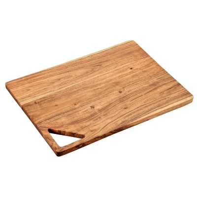 KESPER 29142 Prkénko na krájení a servírování, 40 x 30 x 1,7 cm, akáciové dřevo
