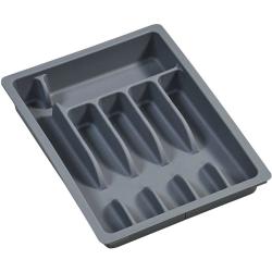 KESPER 30087 Variabilní příborník, 6 nebo 8 přihrádek, plast, šedá