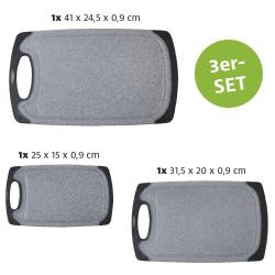 KESPER 30790 Prkénka na krájení 3 ks, plast
