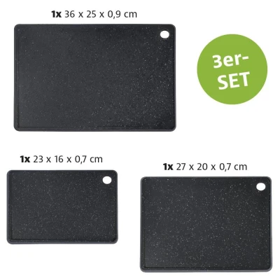 KESPER Prkénka na krájení 3 ks, plast